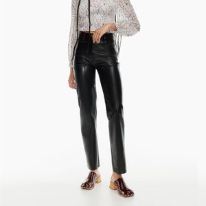 Aritzia | Wilfred Melina Pant in black - size 6 tall